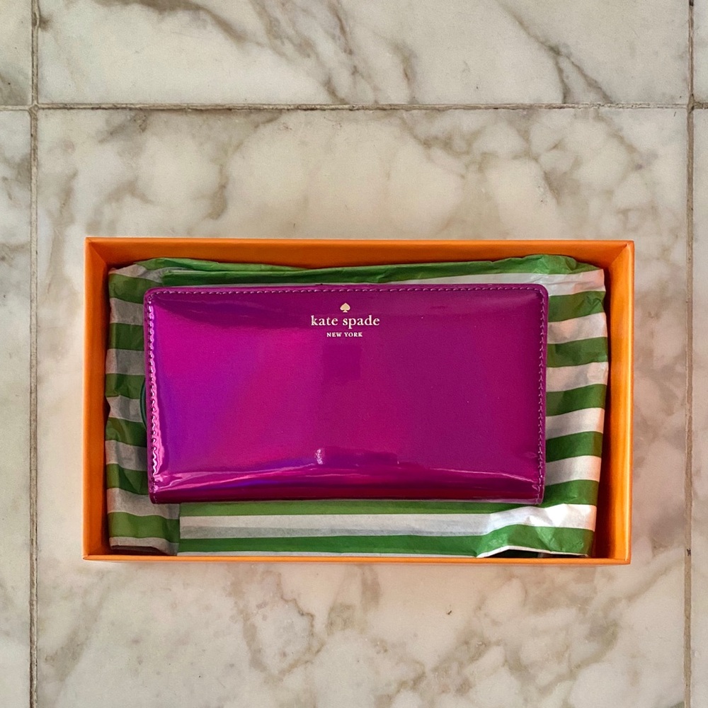 Metallic BajaRose Kate Spade Stacy Wallet 💕
